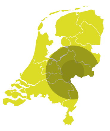 Werkgebieden Oregional