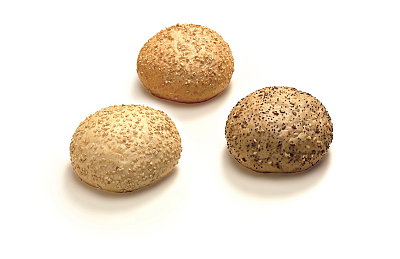 Mini bagnat (mini broodjes) 75 x 40 gram bake off  *Voor 12:45 bestellen = morgen leveren