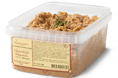 Javaanse kipsate salade aangemaakt 1 kg *Voor 12:45 bestellen = Morgen in huis