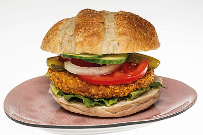 Vegan crispy chicken burger à 20 x 100 gram *DV