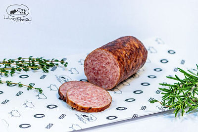 Buitengewone Grillworst aan stuk ca 450 gram (Regeneratief) *DV