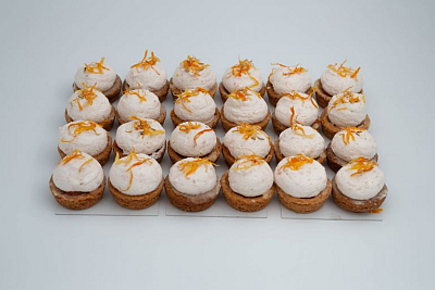 Petit fours mix à 24 stuks trashure taart * 2 dagen besteltijd *DV