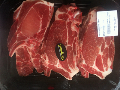 Ribkarbonade 250 gram *diepvries *DV