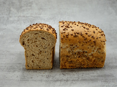 Zonnebrood meergranen gesneden