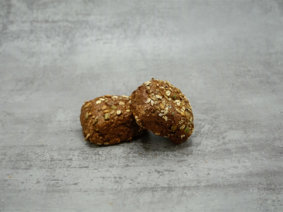 Dubbel Donker bolletje per 6 verpakt