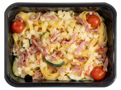 Tagliatelle pasta corbonara (2 maaltijden van 450 gram)