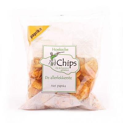 Doos Hoeksewaard chips paprika à 10 x 150 gr