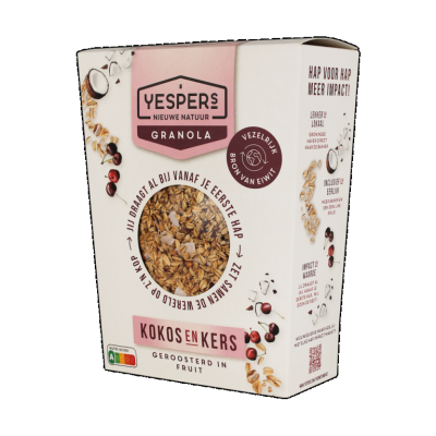 Granola kokos kers 1 kg (Granola met impact)
