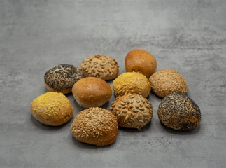 Minibolletjes assorti mix tarwe per 10 stuks