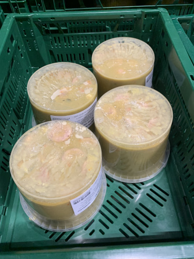 Erwtensoep / SNERT met rookworst (maaltijdsoep) emmer 950 gram