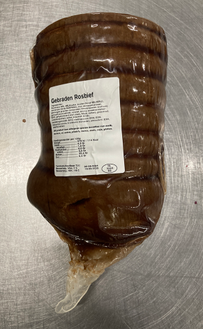 Gebraden rosbief ca 1 kg * Voor 12:45 besteld = morgen leveren