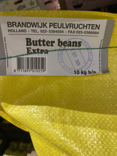 Butter Beans baal à 10 kg